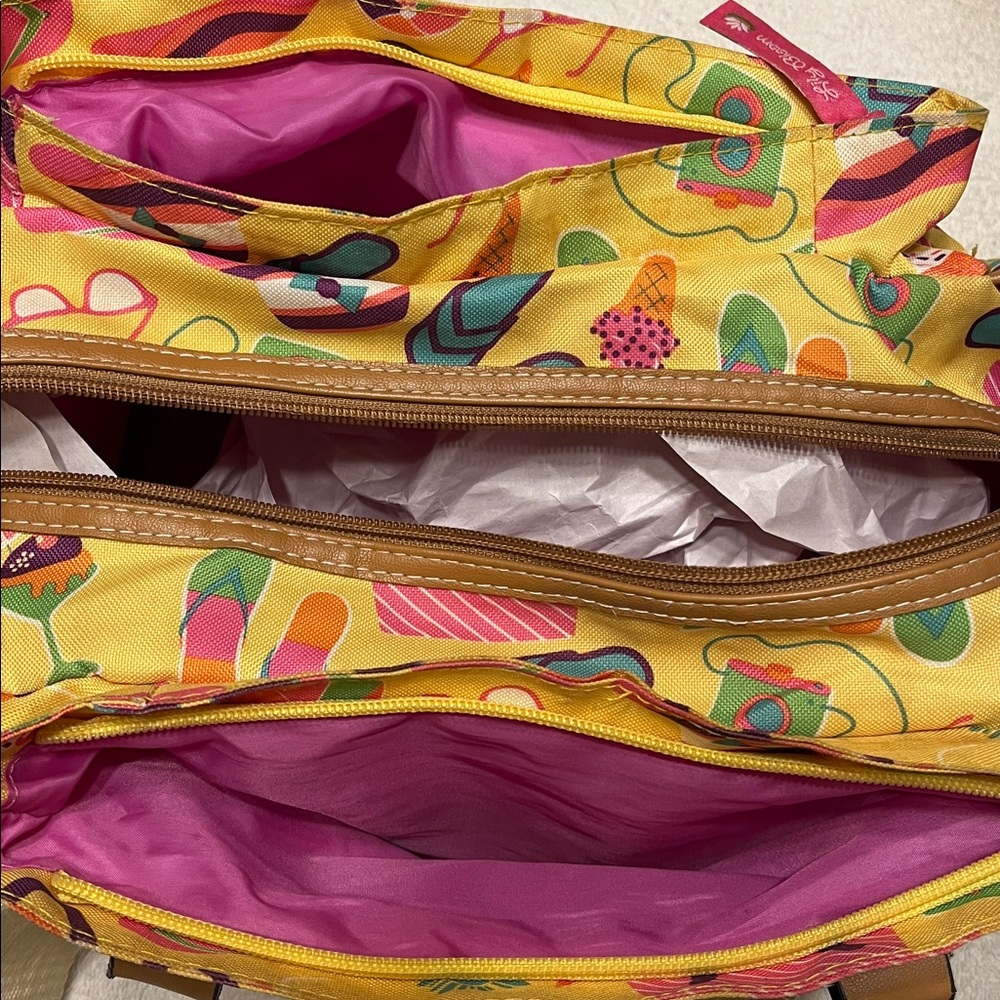 Lily Bloom Colorful Patterned Shoulder Bag - Picture 4 of 6